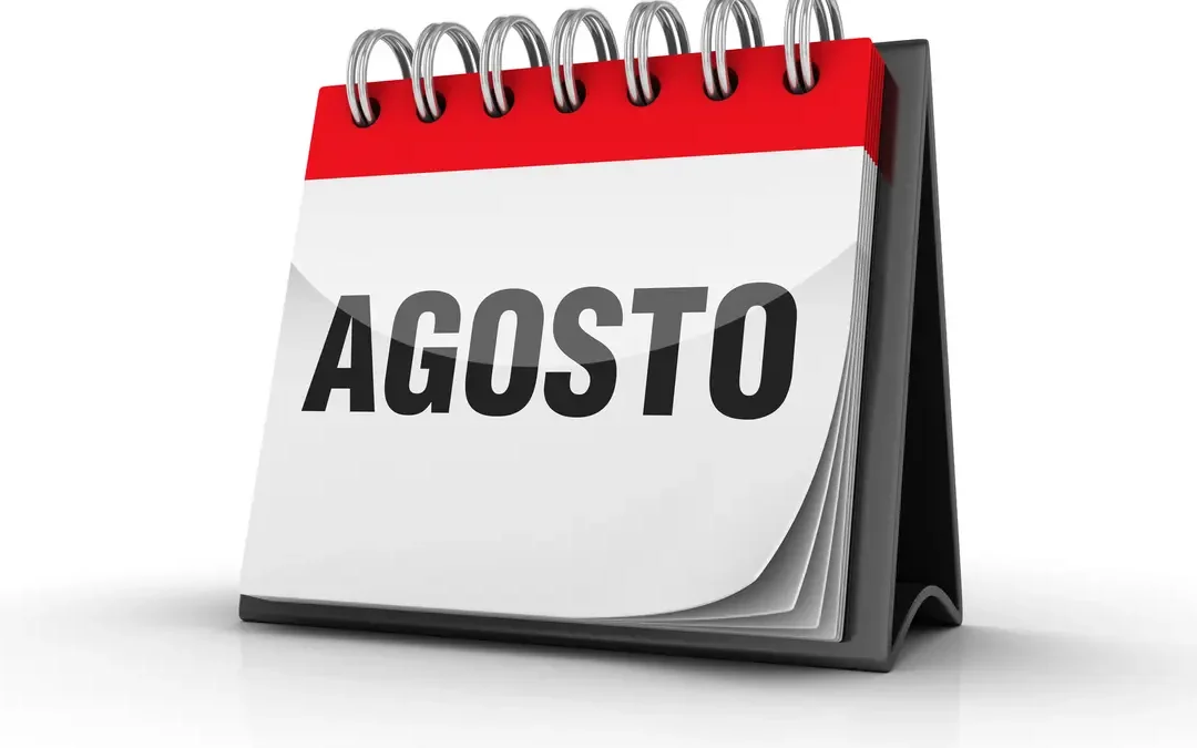 Las notificaciones en agosto
